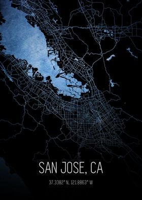 San Jose City Map