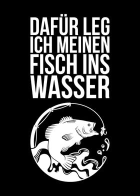 Lustige Angler Und Fischer Poster Print By Bombdesign Displate