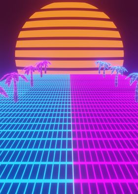 3D Synthwave