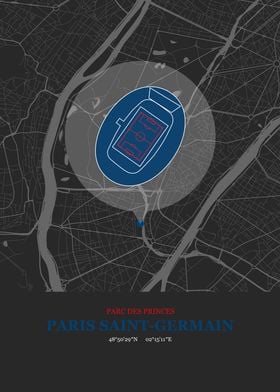 Paris Stadium Map