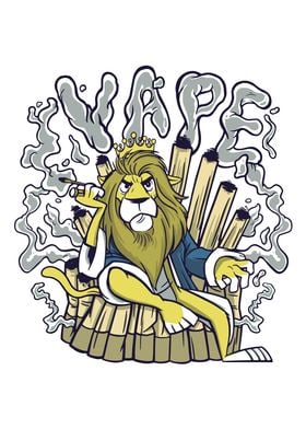 Vape Lion Animals Wildlife