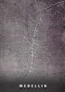 Medellin City Map