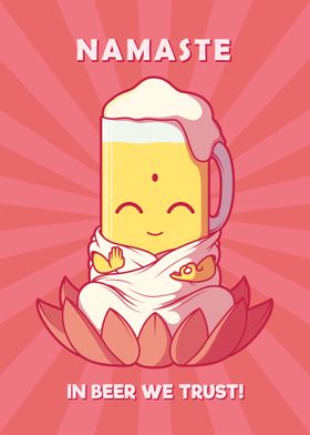 Kawaii Beer Buddha