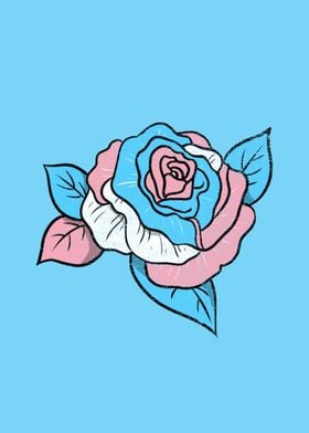 Rose Trans Pride