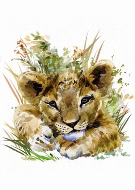 Lion Cub Animal