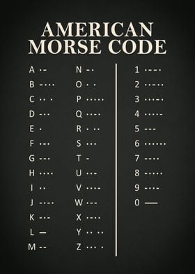 American Morse Code