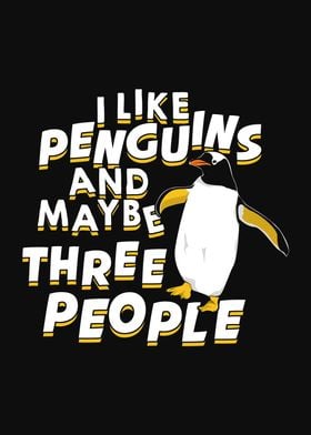 Funny Penguin Design 