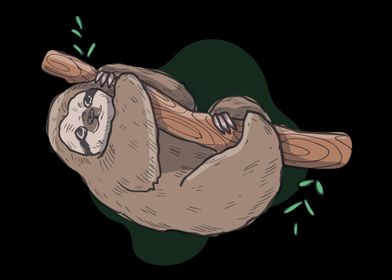 Sloth Lazy Chill Relax gif