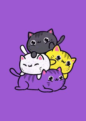 Cat Stack Nonbinary