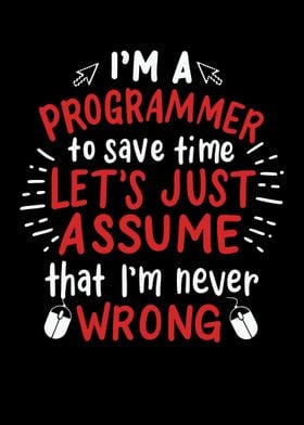 Im A Programmer To Save