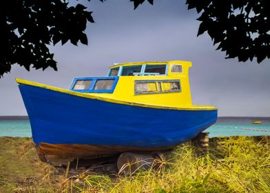 Barbados Fishing Boat