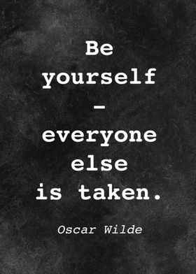 Oscar Wilde Quote D005