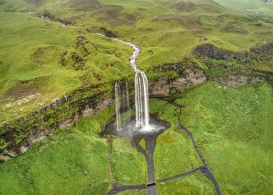 Seljalandsfoss waterfall