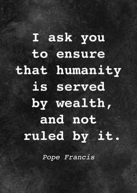 Pope Francis Quote D007