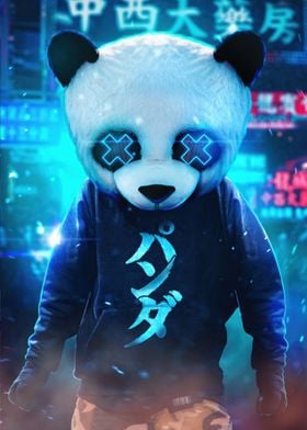 Cyberpunk Panda