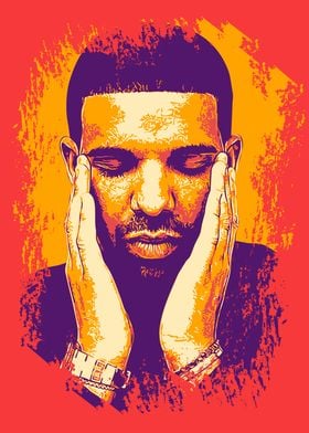 Drake Popart Illustrations