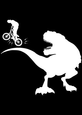 Mountain Biker Dinosaur