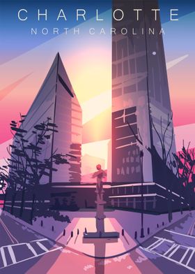Retro Vintage City Poster-preview-2