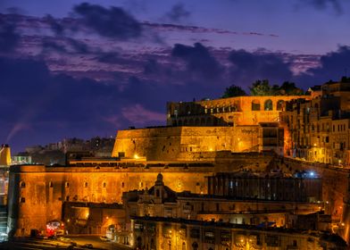 City of Valletta by Night