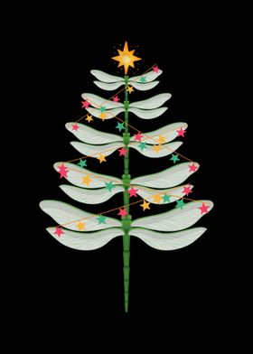 Dragonfly Christmas Tree