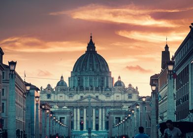 Vatican city basilica rome