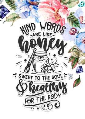 Kid words are like honey