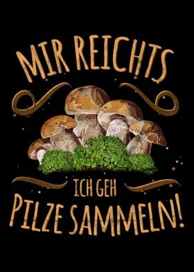 Steinpilz Pilzsammler Witz