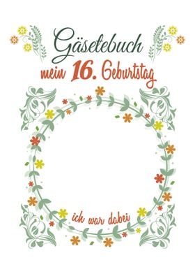 16 Geburtstag Gaesteliste