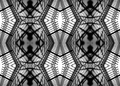 Abstract mirrored photo