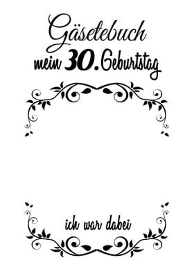 Gaesteliste 30 Geburtstag