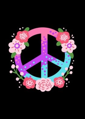 Peace Flower Hippie