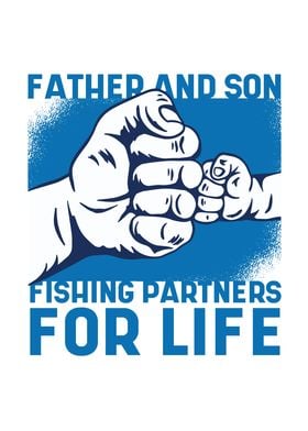 Father and Son Fishing