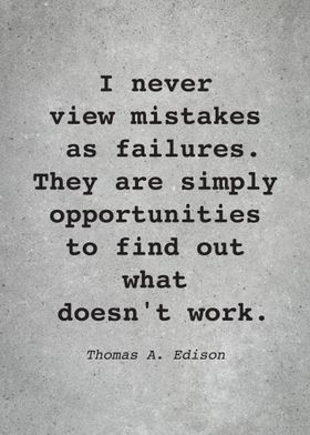 Thomas Edison Quote L006