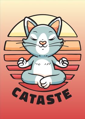 Cataste Yoga Cat