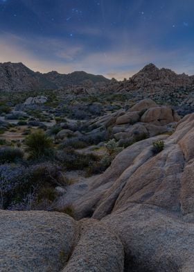 Desert twilight