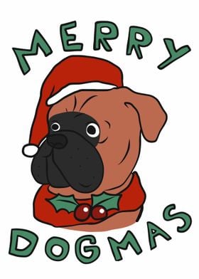 Merry Dogmas  Boxer dog