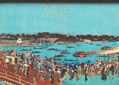 Ryogoku Hanabi no Zu