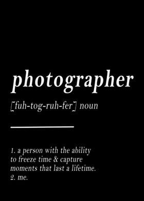 photographer definition