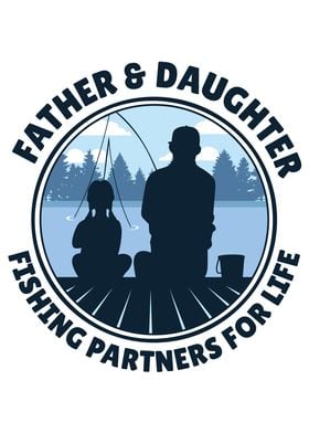 Father  Daughter Fishing