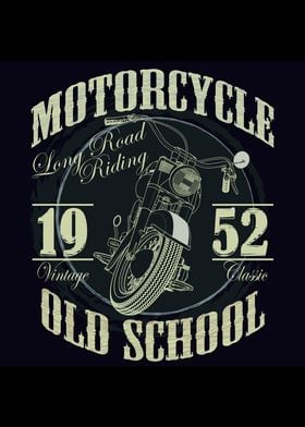 Old School Motorcycle