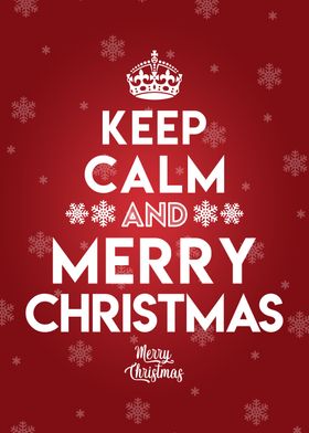 Keep Calm Merry Christmas