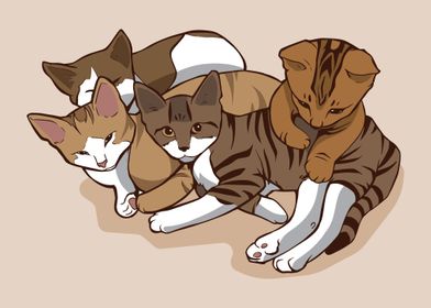 Pile Cats