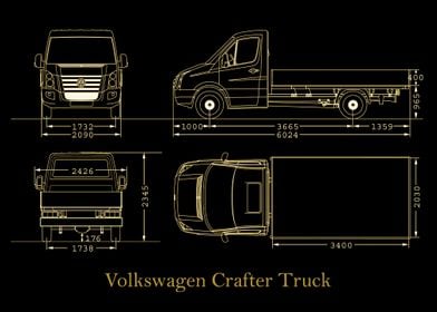 Volkswagen Crafter gold 