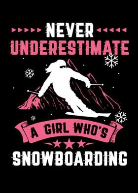 Snowboarding Girl Gifts