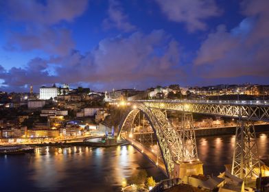 City of Porto by Night