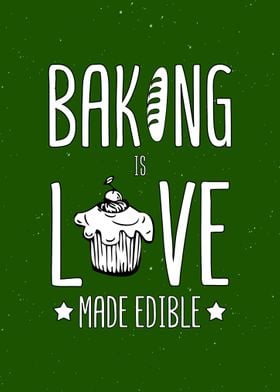 Baking Love Wall Art