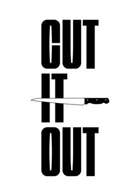 Cut It Out Chef Wall Art