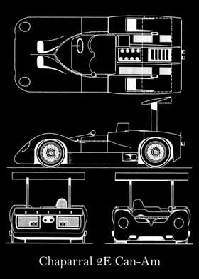 Chaparral 2E CanAm 1966 