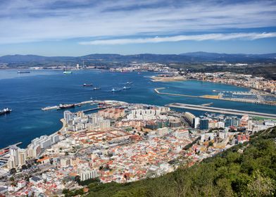 Gibraltar Cityscape