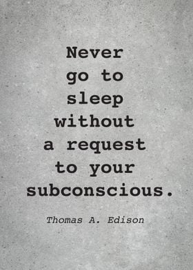 Thomas Edison Quote L011